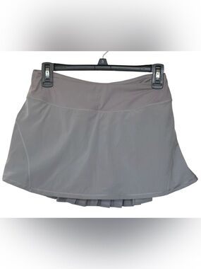 CRZ YOGA Grey Pleated Tennis Skort Size XS (0-2)